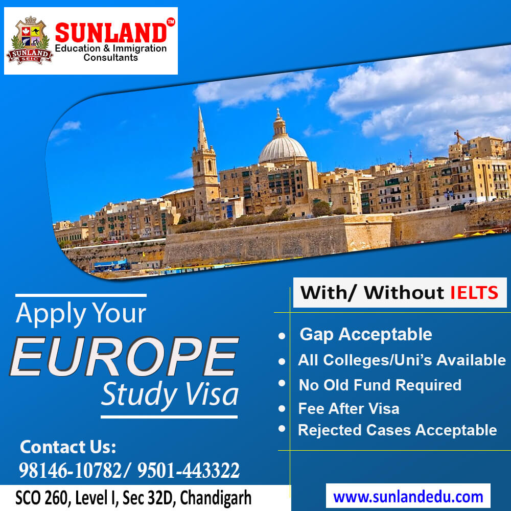Europe Study Visa Consultants In Chandigarh