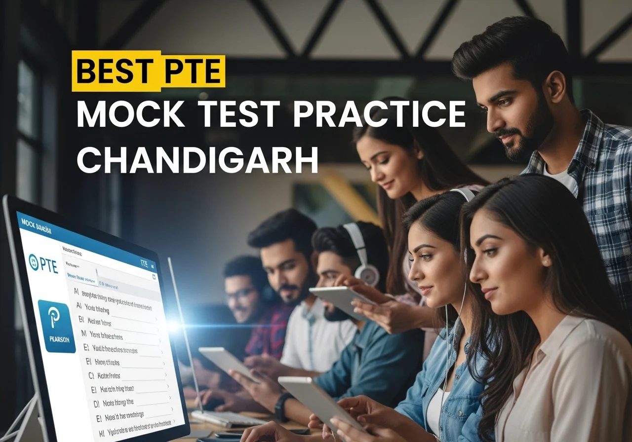Best PTE Mock Test Practice in Chandigarh