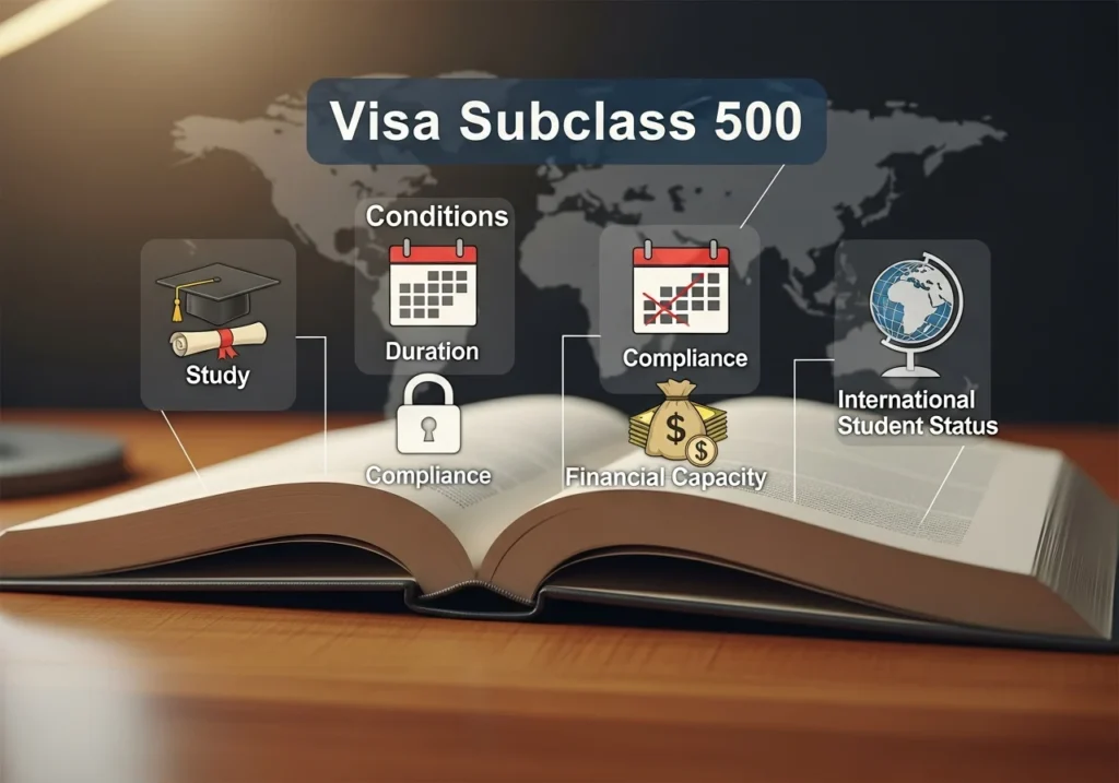 Visa Subclass 500 Conditions