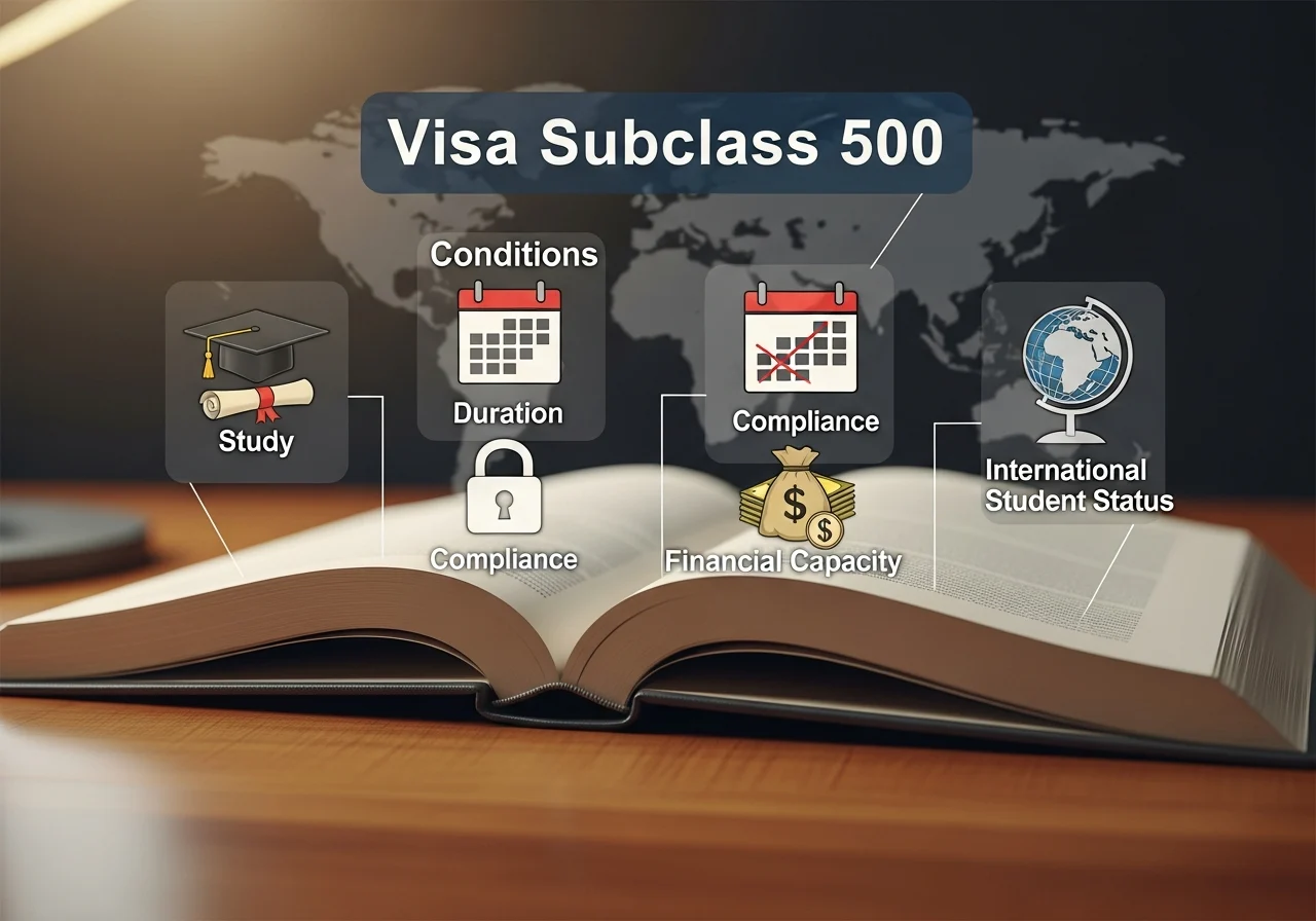 Visa Subclass 500 Conditions