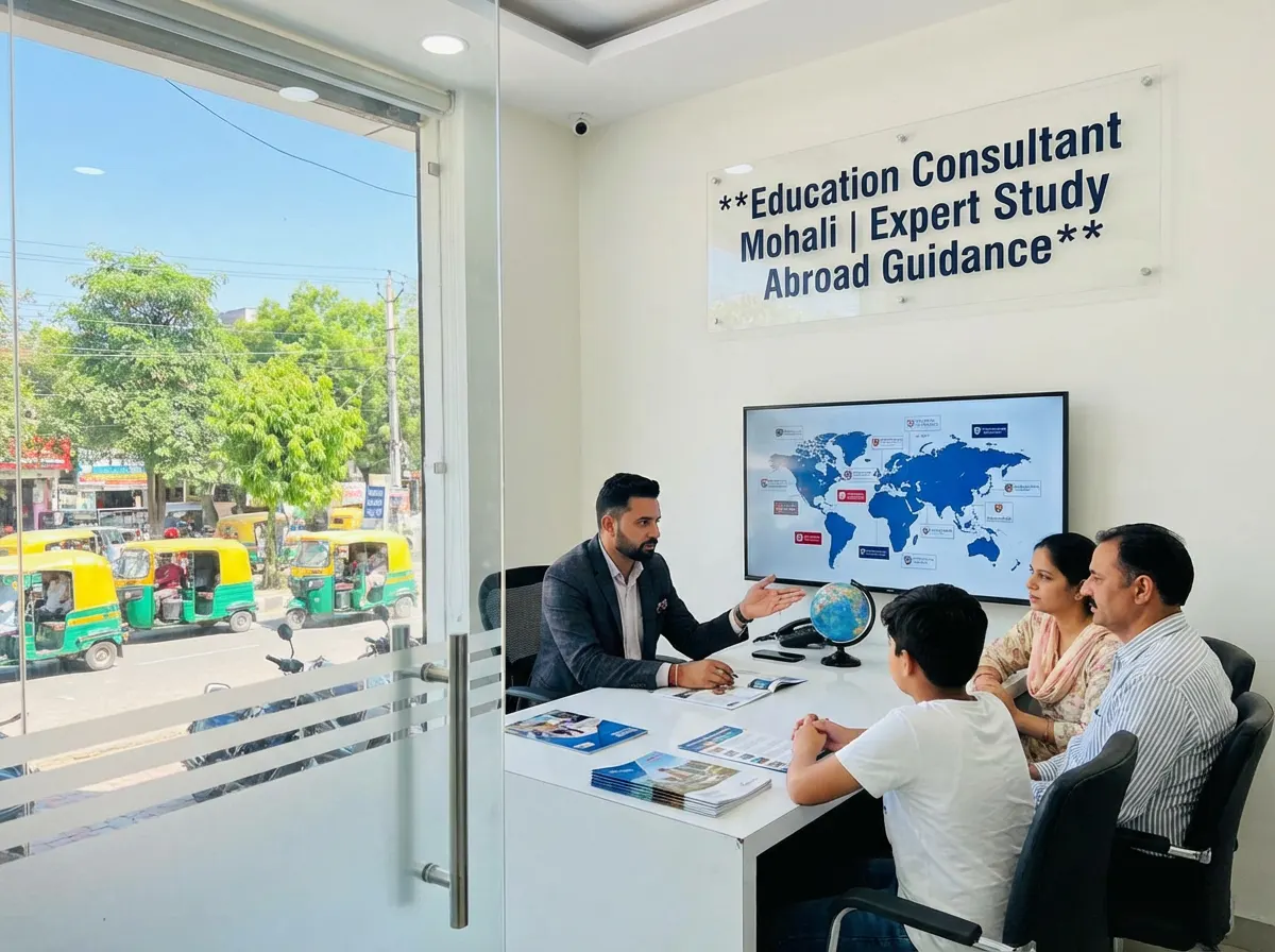 Education Consultant Mohali Expert Study Abroad Guidance
