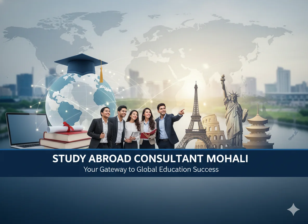 Study Abroad Consultant Mohali Your Gateway to Global Education Success