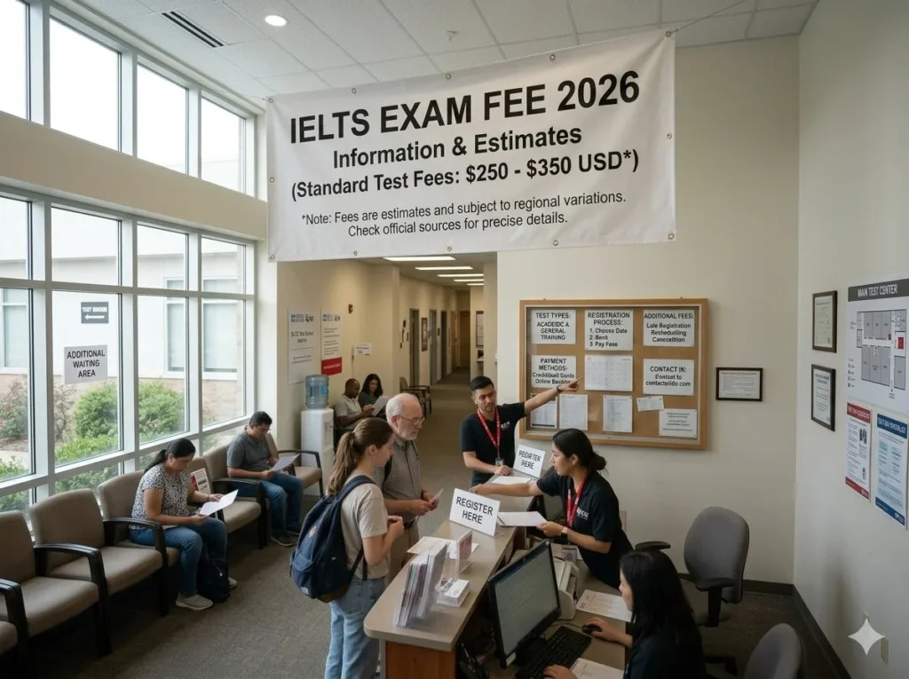 IELTS Exam Fees 2026