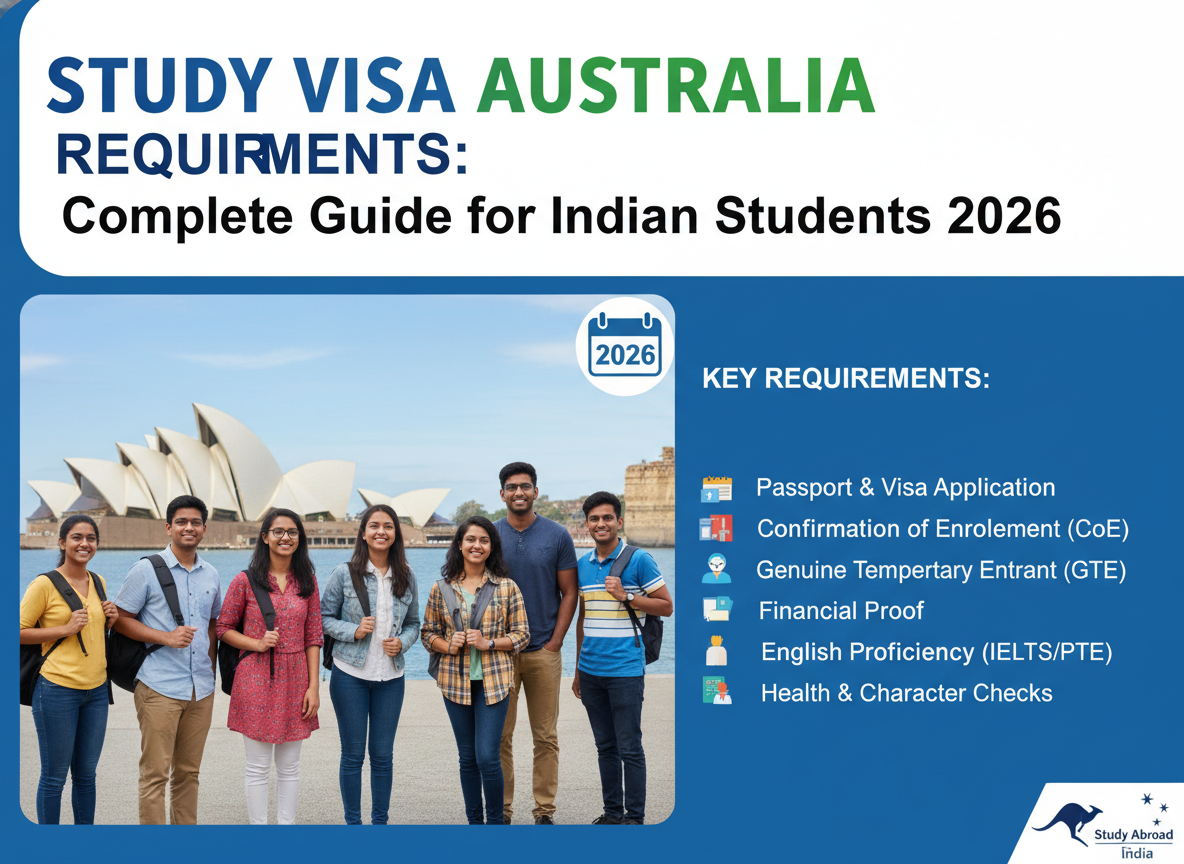 Study Visa Australia Requirements Complete Guide for Indian Students