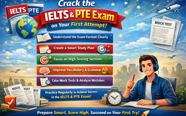 IELTS and PTE Exams