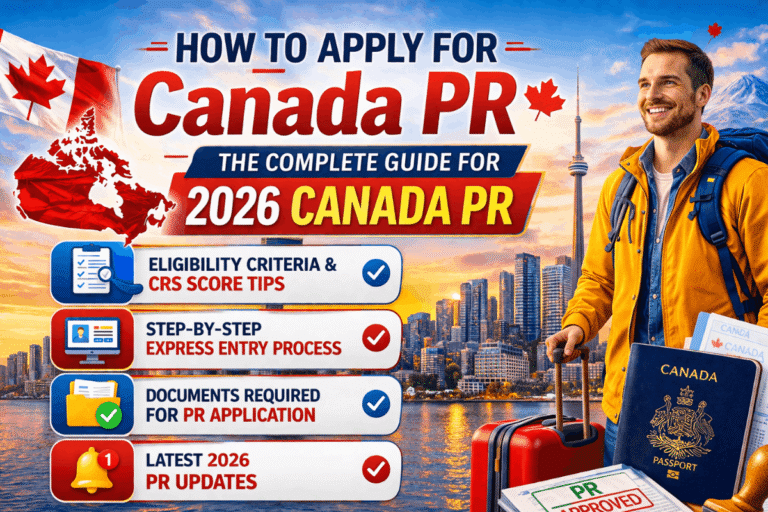 How to Apply for Canada PR – The Complete Guide for 2026 Canada PR