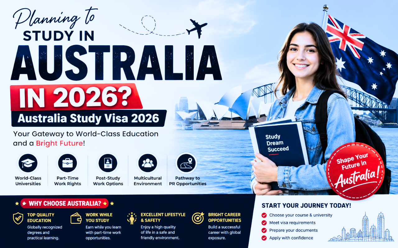 Australia Study Visa 2026