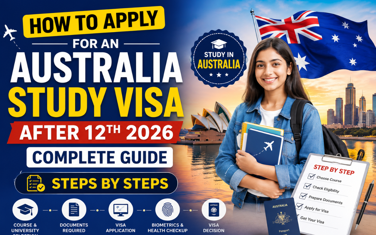 Australia Study Visa After 12th