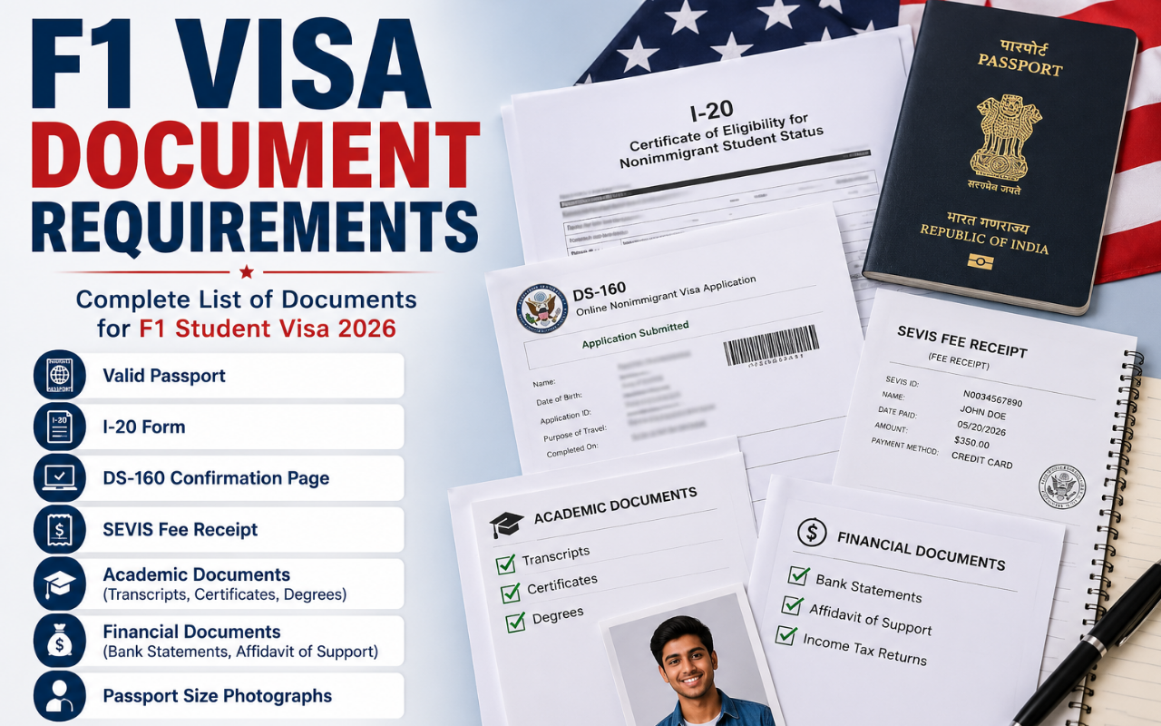 F1 Visa Requirements 2026: What Indian Students Need to Know Before September 15 3 F1 Visa 1 F1 Visa,F1 Visa Requirements 2026